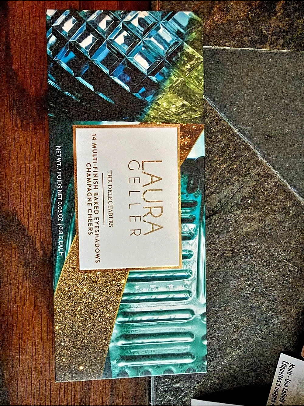 NEW Laura Geller The Delectables 14 Multi-Finish Baked Eyeshadows Champagne Chee